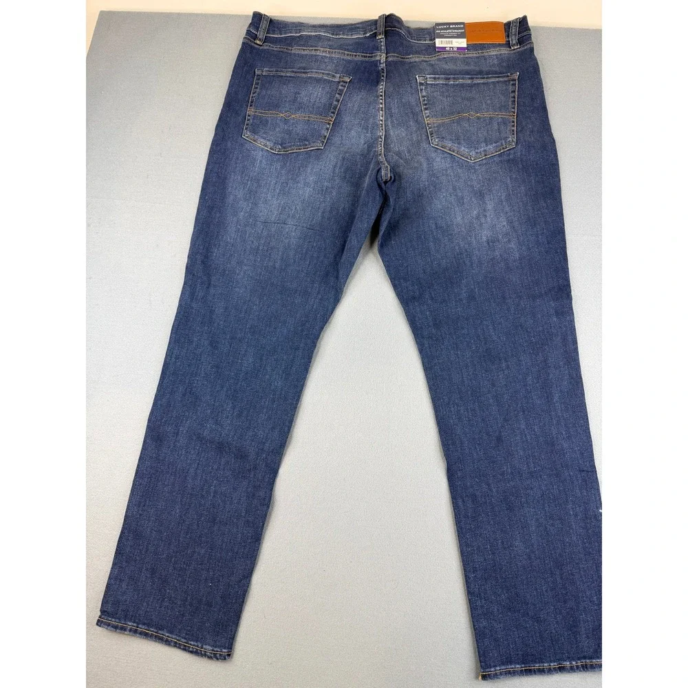 Lucky‎ Brand Jeans Mens 40x32 Blue 410 Athletic Straight Fit Denim NWT